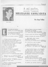 A mi padre, militante comunista