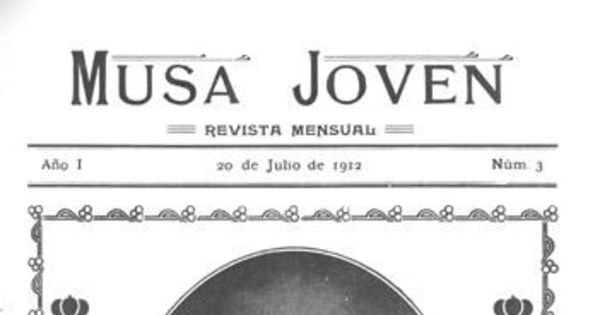 Revista Musa joven : año I nº 3