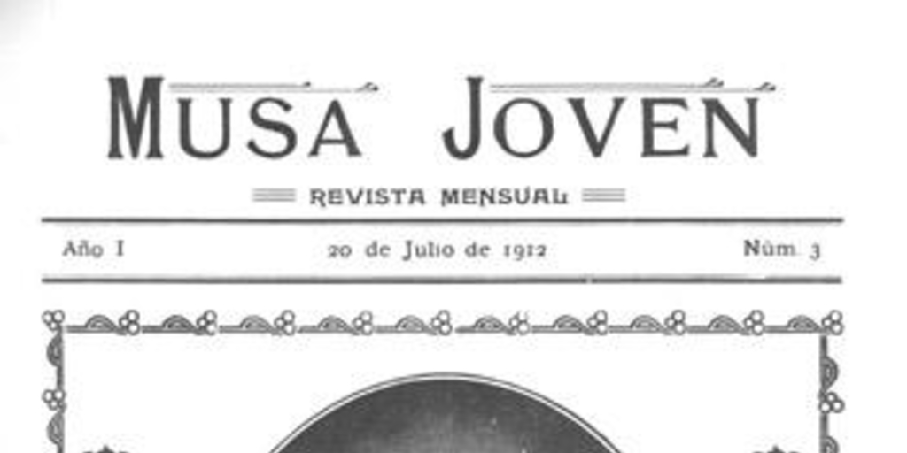 Revista Musa joven : año I nº 3