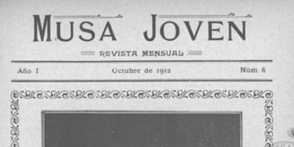 Revista Musa joven : año I nº 6