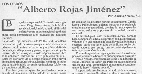 Alberto Rojas Jiménez