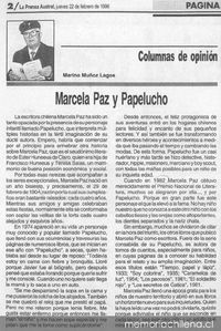 Marcela Paz y Papelucho