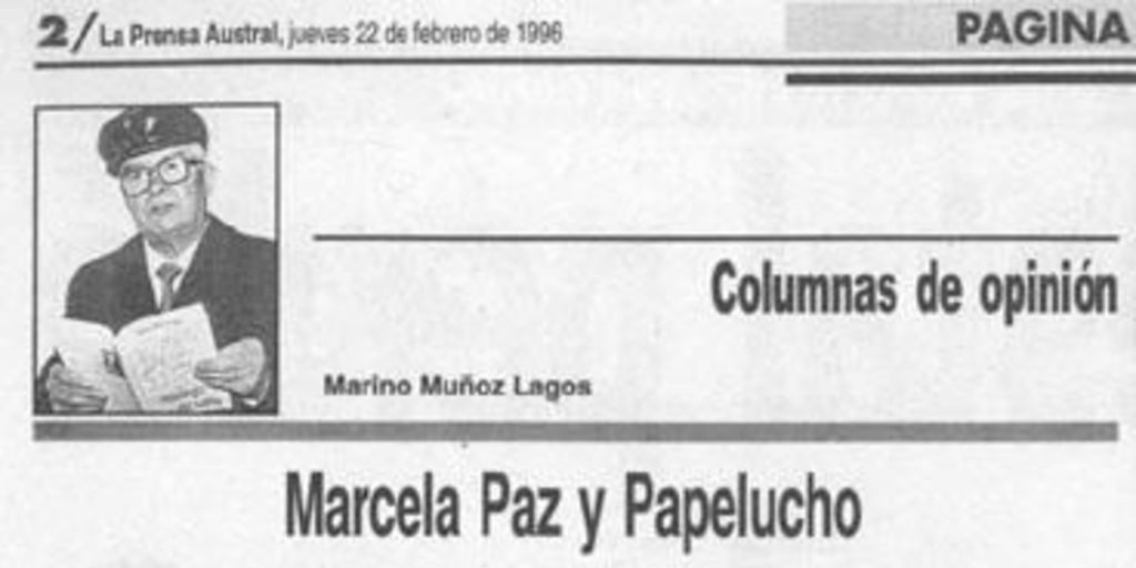 Marcela Paz y Papelucho