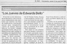 Los jueves de Edwards Bello