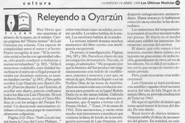 Releyendo a Oyarzún