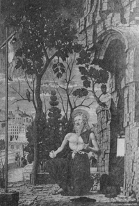 Saint Jerome in the wilderness