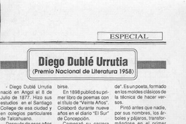 Diego Dublé Urrutia