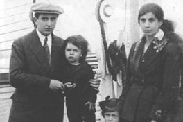 La familia rumbo a Europa a bordo del Infanta Isabel de Borbón, 1916