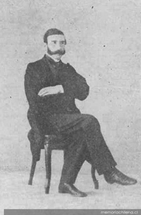 Retrato de Lastarria por Renard, 1860