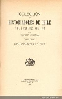 Nota bibliográfica sobre el viaje de Enrique Brouwer a Chile