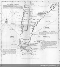Carta geográfica e hidrográfica de aquella parte de la América Meridional que confina con las Tierras australes