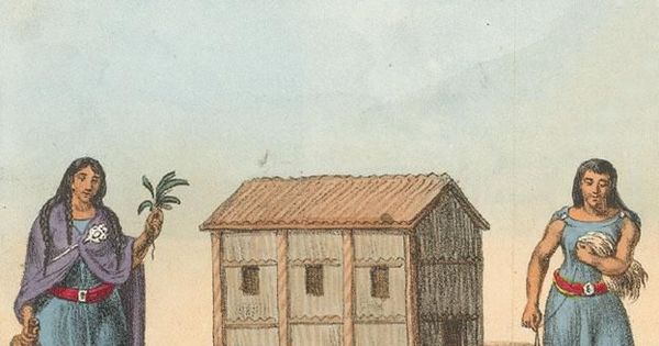 Mujeres araucanas, 1820-1821