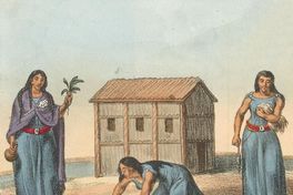 Mujeres araucanas, 1820-1821