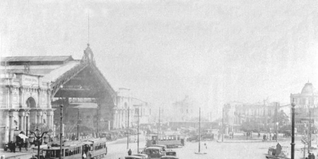 Estación Central, hacia 1920