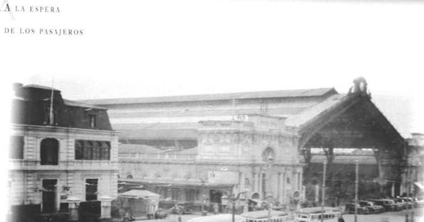 Estación Central, hacia 1930