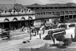 Estación ferroviaria de Temuco, inaugurada en 1912