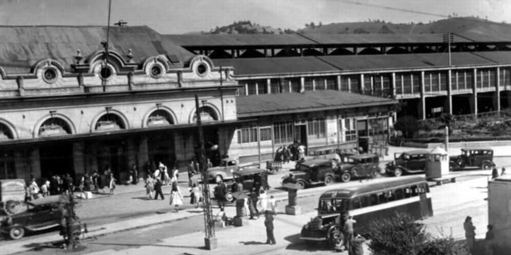 Estación ferroviaria de Temuco, inaugurada en 1912