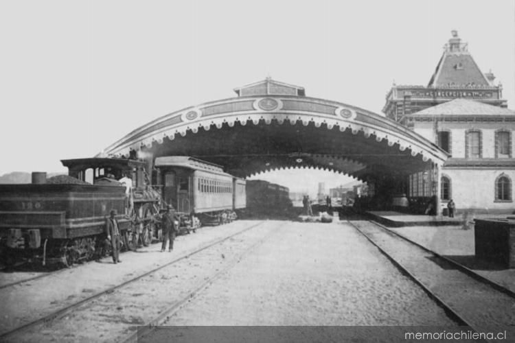 Estación de Concepción, construida 1874