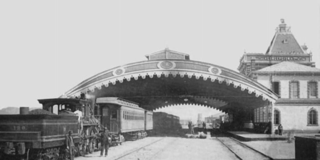 Estación de Concepción, construida 1874