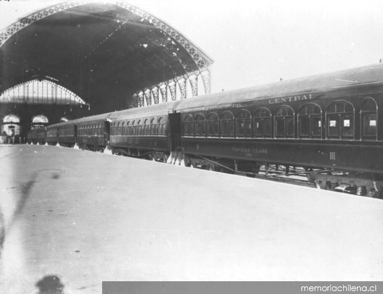 Estación Mapocho, inaugurada en 1912