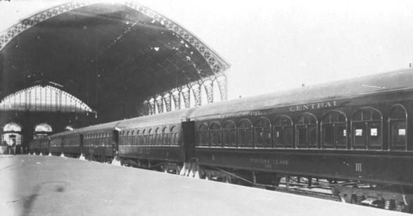 Estación Mapocho, inaugurada en 1912