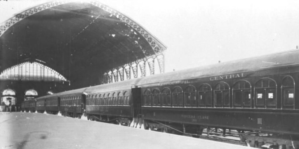 Estación Mapocho, inaugurada en 1912