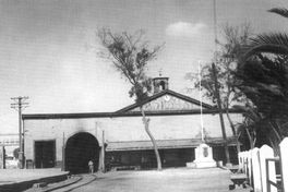 Estación de Caldera hacia 1900