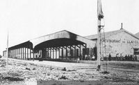 Estación de Llay-Llay, ubicada antes de la cuesta de El Tabón, inaugurada en 1863