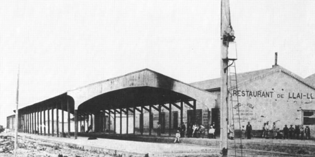 Estación de Llay-Llay, ubicada antes de la cuesta de El Tabón, inaugurada en 1863