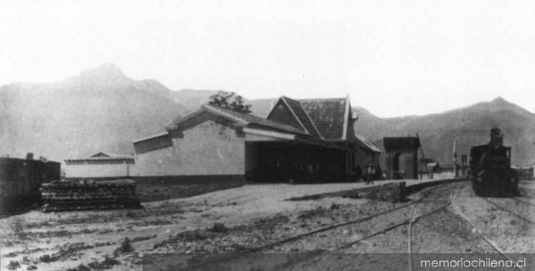 Estación de La Calera, utilizada también como punto de partida de la red norte, construida en 1890