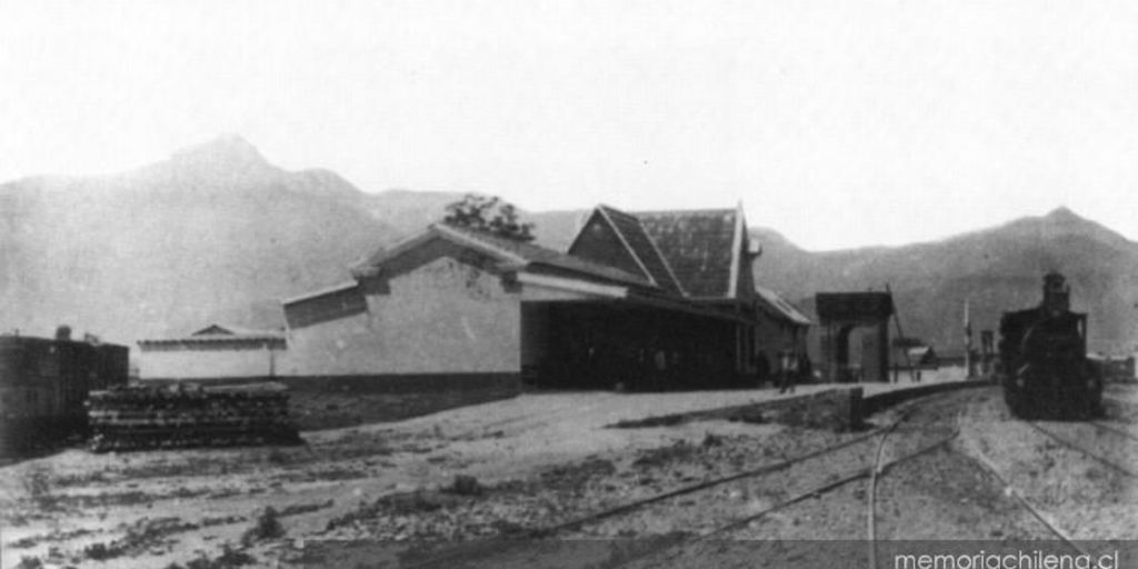 Estación de La Calera, utilizada también como punto de partida de la red norte, construida en 1890