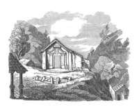 Capilla de campo en la Zona Central de Chile, 1822