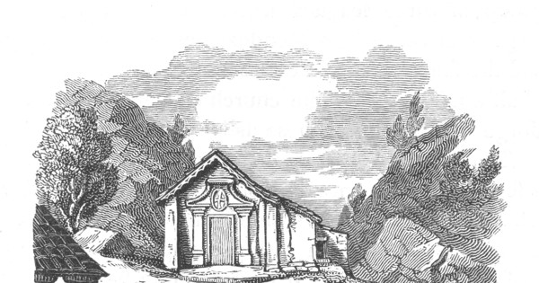 Capilla de campo en la Zona Central de Chile, 1822