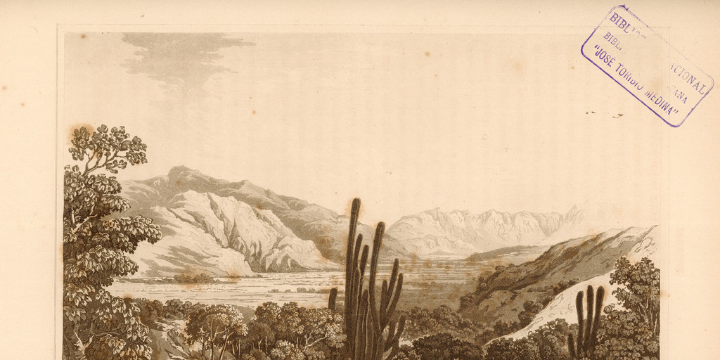 From the foot of the Cuesta de Prado, 1822