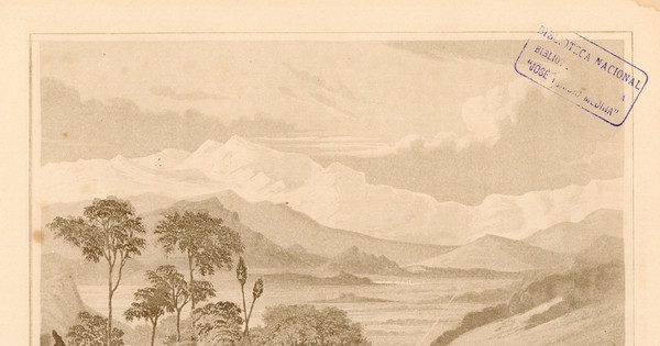 View from the Cuesta de Prado, 1822