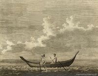 Canoe of Easter Island, 1786