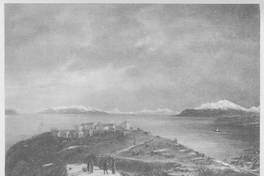Fuerte Bulnes. Cuadro de Alejandro Cicarelli. Museo Histórico Nacional (Santiago)
