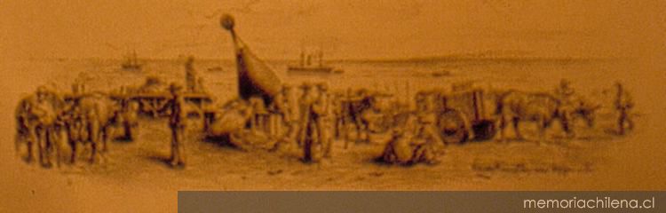Playa de Punta Arenas, ca. 1894