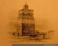 Faro de Punta Arenas, hacia 1894