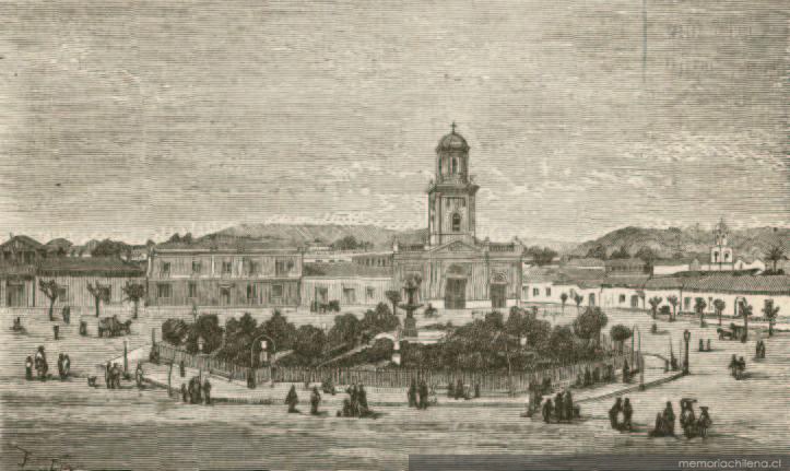 Plaza de Armas i Catedral de La Serena