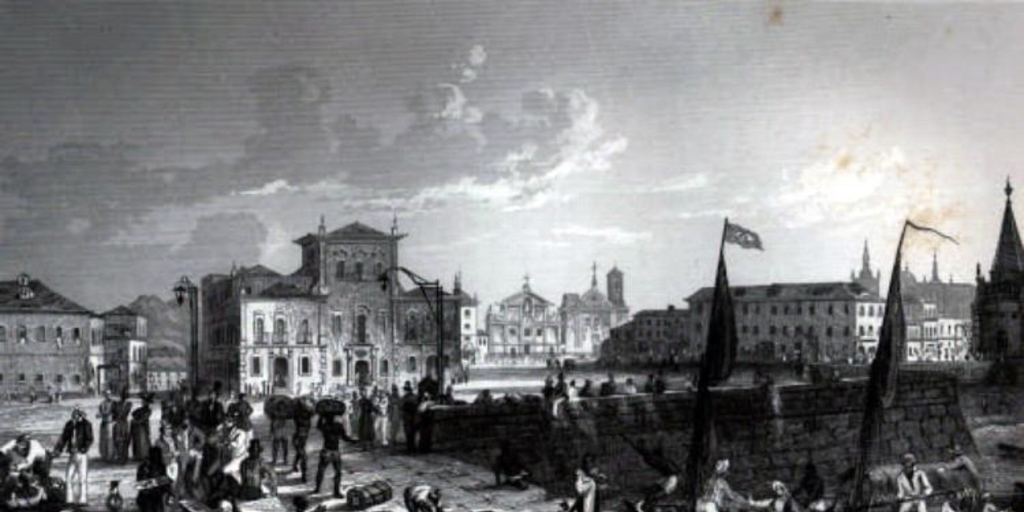 Mole, palace and cathedral. Río de Janeiro