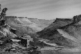 Basalt glen - River Santa Cruz