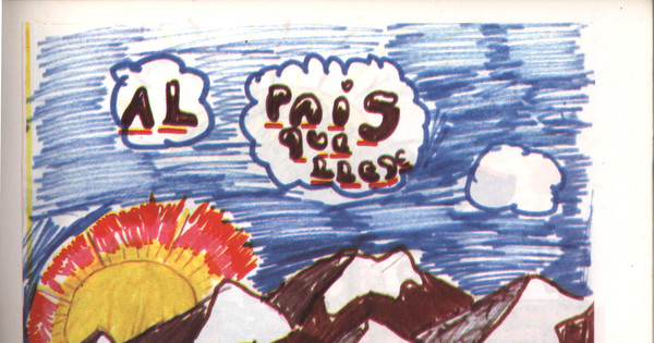 Dibujo de Paulo sobre Chile, 10 años, julio de 1989