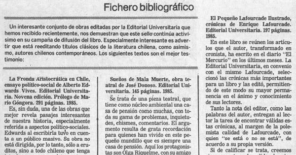 Fichero bibliográfico