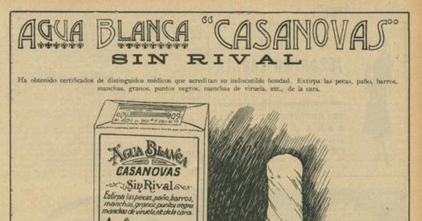 Agua Blanca Casanovas : sin rival