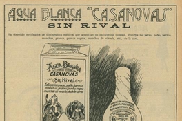 Agua Blanca Casanovas : sin rival