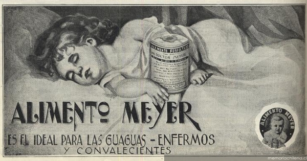 Alimento Meyer es el ideal para las guaguas, enfermos y convalecientes