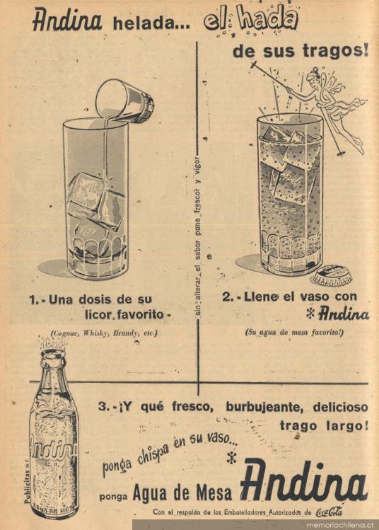 Andina helada- el hada de sus tragos