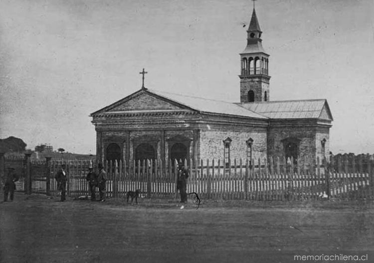 Capilla de Lota, ca. 1860