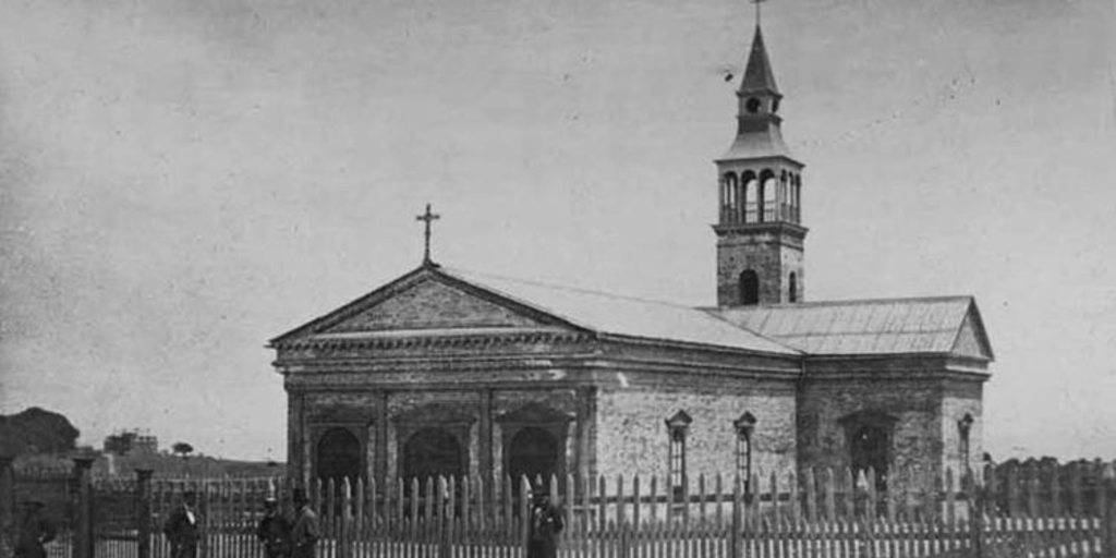 Capilla de Lota, ca. 1860